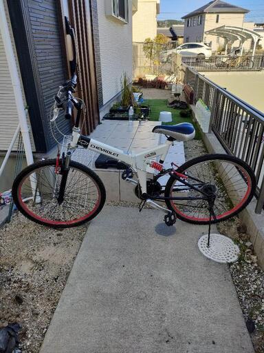 決まりました。シボレー折りたたみ自転車