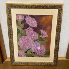 押し花アート　額入り① 押し花　フラワーアート　インテリア雑貨　絵画