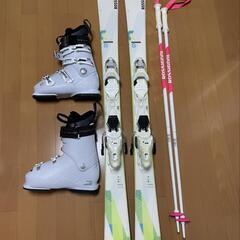 レディース　スキー　4点セット150cm25-25.5cmブーツ　ストック付 板 レディース スキー4点セット」の人気商品一覧 | 安い商品を通販