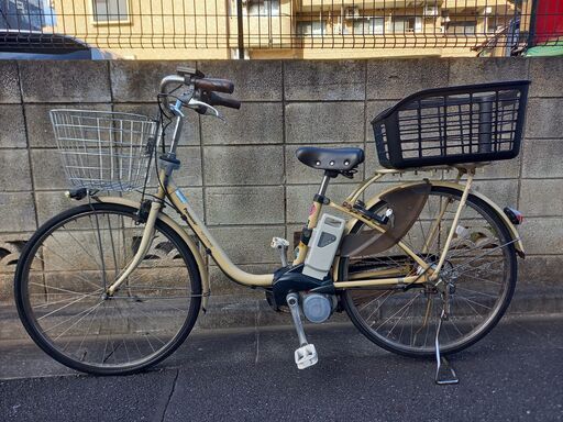 B1195 電動自転車 パナソニック 6.6AH ２６インチ