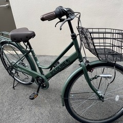 【静岡三島にて】新品同様！通勤、通学用自転車