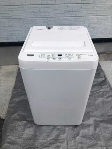 洗濯機　ヤマダセレクト　全自動5kg