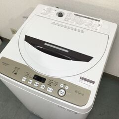 JT5375【SHARP/シャープ 6.0㎏洗濯機】美品 202...