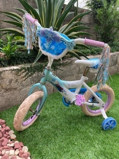 アナ雪　子供用自転車