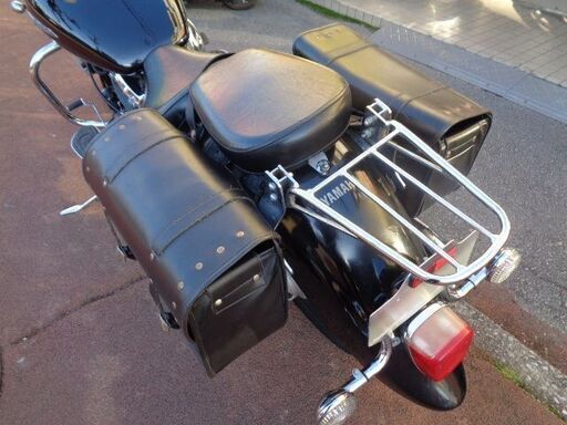 NO.4517 ドラッグスター４００クラシック (DRAGSTAR)　サイドバック　フォグランプ　エンジンガード　スクリーン　ブラック　　☆彡 NO.4517 ドラッグスター400クラシック (DRAGSTAR) サイドバック