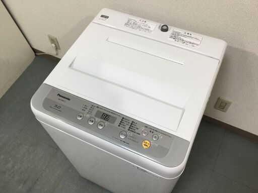 (6/25受渡済)JT5528【Panasonic/パナソニック 5.0㎏洗濯機】美品 2018年製 NA-F50B11 家電 洗濯 全自動洗濯機 簡易乾燥機能付