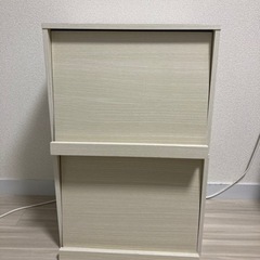 お譲りします　　ニトリ　フラップキャビネット　2個