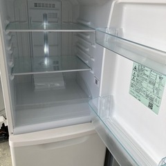 パナソニックNR-B14CW-W冷蔵庫、2ドア、138 L、マットバニラホワイト 