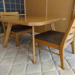 テーブルセット☆イス2脚