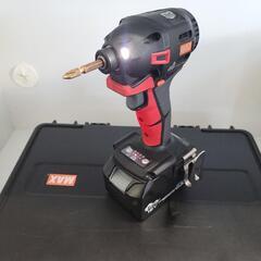 【工具】MAX　マックス　充電式ブラシレスインパクトドライバ　PJ-ID153　中古　リサイクルショップ宮崎屋佐土原店22.10.29K
