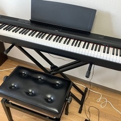 【電子ピアノ】Yamaha P-125B