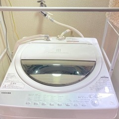 11/26処分　無料　東芝洗濯機２０１８年製　使用頻度　少なめ【...