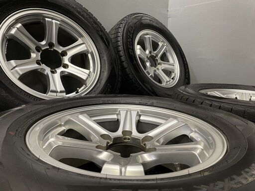 DUNLOP SJ8 265/65R17】スタッドレス【Weds 17インチ 7.5J6HPCD139.7+