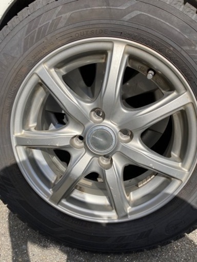 値下げ）スタッドレスタイヤ ホイールセット 14インチ①  