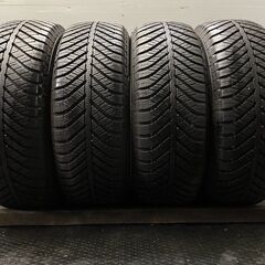 GOODYEAR Vector 4seasons 215/60R17 17インチ オールシーズンタイヤ 4本 2020年製 バリ溝 アルファード C-HR等　(MTM184MS) クレジットカード QRコード決済可能