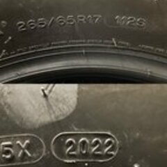 走行短め 2022年製 MICHELIN LATITUDE TOUR 265/65R17 17インチ