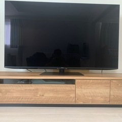 ロウヤ[幅180] テレビ台 日本製 ローテレビ台 50V型対応 完成品 木製。