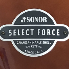 ドラムセット SONOR Select Force Canadian Maple
