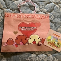 未使用、カピバラさん♥︎紙袋1枚