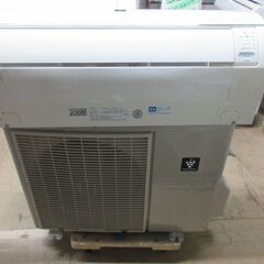 K03578 シャープ 中古エアコン 主に10畳用 冷房能力 2.8KW ／ 暖房能力3.6