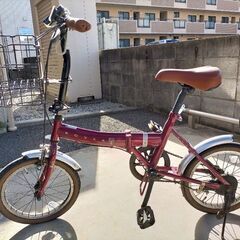 ローバー 折りたたみ自転車(自転車)の中古が安い！激安で譲ります