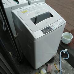 北41★　動作OK　難有　日立　乾燥機能付洗濯機　7/3.5キロ...