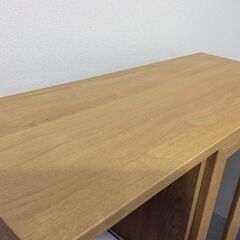 (11/2受渡済)JT5631【NITORI/ニトリ 食器棚 幅100cm】美品 コパン 100MRB LBR レンジボード レンジ台 キッチンカウンター キッチン収納