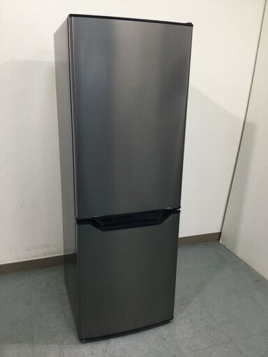 （11/21受渡済）JT5428【YAMAZEN/山善 2ドア冷蔵庫】高年式 2021年製 PJKFR-D170 173L 家電 キッチン 冷蔵冷凍庫