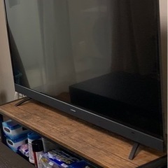 55型テレビ+テレビ台セット