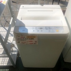 【リサイクルサービス八光　田上店　安心の3か月保証　配達・設置OK】パナソニック Panasonic NA-F50B10-S [全自動洗濯機 5kg シルバー]