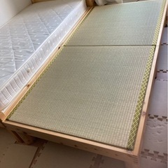 ひのき畳　ベッド