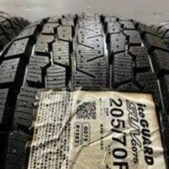 新品 YOKOHAMA ice GUARD G075 205/70R15 15インチ スタッドレス 4本 2019年製 グランビア ツーリングハイエース等　(VTY520)クレジットカード QRコード決済可能