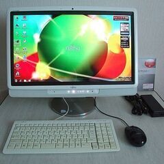 20型ワイド 液晶(1600×900ドット)　富士通 FMV E...