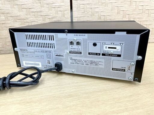SONY マルチコネクトコンポ CMT-SBT100 2018年製 リモコン付き