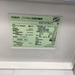 J-110【ご来店頂ける方限定】AQUAの4ドア冷凍冷蔵庫です