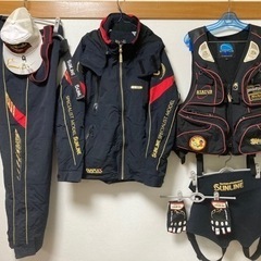サンラインウエアーセット中古品