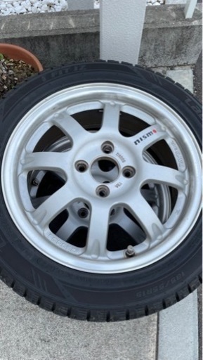 ⠀K12マーチ ニスモ ホイール 15インチ 185/55R15