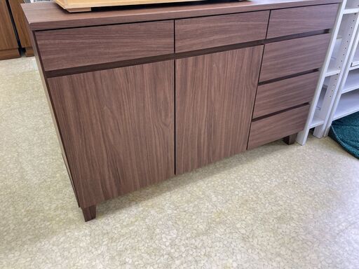 RYON SIDE BOARD 120 (MF-MBR) ブラウン　サイドボード　超美品　サイズ記載