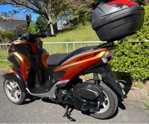 動画有り 普通免許でOK 側車付きオートバイ YAMAHA トリシティ 125 低走行