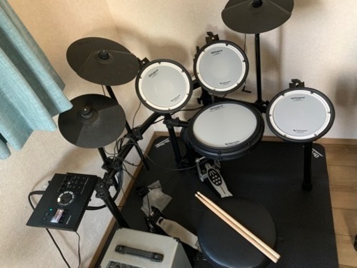 Roland TD-17kv マット、スローン、スピーカー、スティック付きです！！