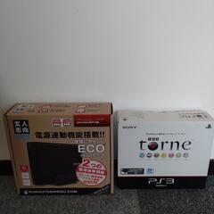 再度投稿　PS3＋ゲーム13本＋トルネ＋番組録画用外付けHDD（2TB）