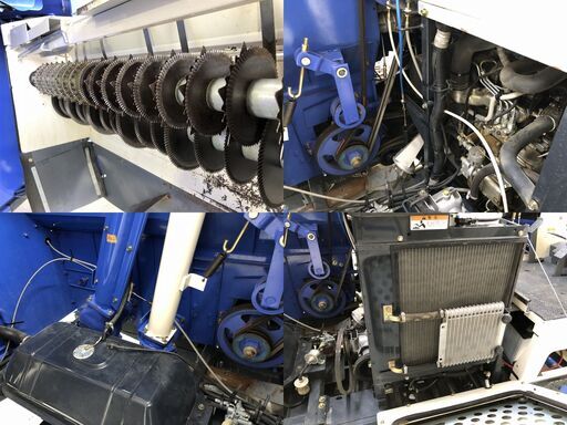 使用少！ 清掃・整備済み イセキ 4条 コンバイン HFG433G ZVDW アワー138ｈ ズームオーガ 33馬力 使用少！ 清掃・整備済み イセキ 4条 コンバイン HFG433G ZVDW アワー