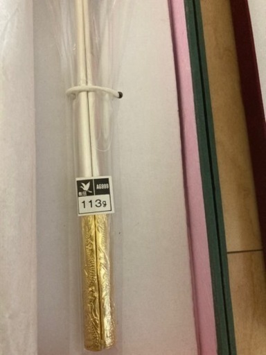 韓国 スプーン、箸 純銀製 113g 3セット