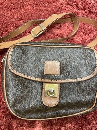 CELINE マカダム　ショルダー