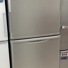 SHARP/シャープ 3ドア冷蔵庫 350L 両開き SJ-W351D-S 2018年製 