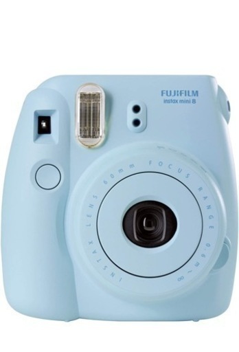 FUJIFILMインスタントカメラチェキinstax mini 8ブルー