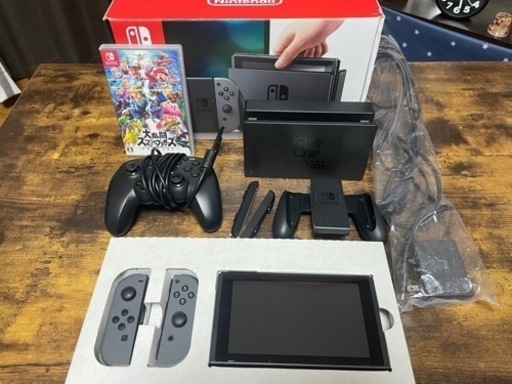 ニンテンドースウィッチ　スマブラ　有線コントローラー付