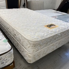 【愛品館 江戸川店】シモンズ（SIMMONS） セミダブルベッド ID:153-018322-007