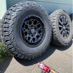 【ネット決済】285/70R17 RAYS チームデイトナM9 ...