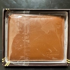 ベトナム革財布(ハノイで購入)TOMA brownトマ　ブラウン茶色